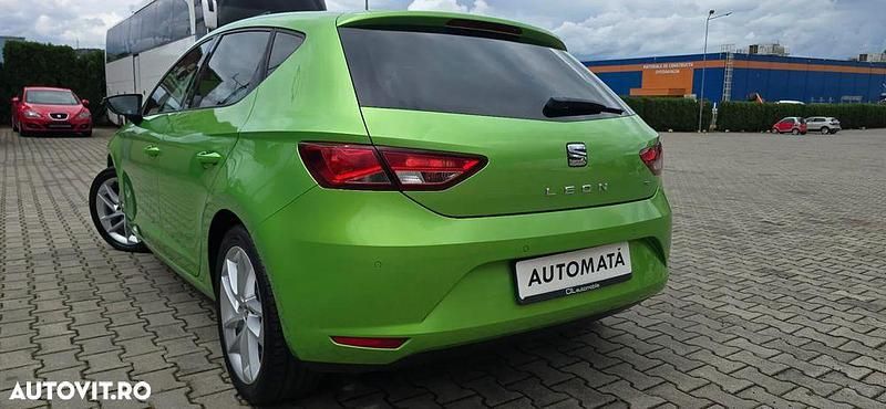 Second-hand Seat Leon Style 105 CP (77 kW) 2014 Verde Hatchback