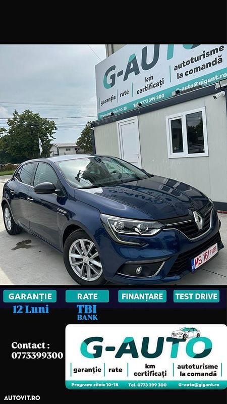 Culoarealbastru Utilizat 2018 Renault Mégane IV LIMITED Hatchback | 8.400 EUR (Preț OK) - Imagine 1/4