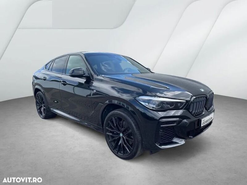 Negru Utilizat 2023 BMW X6 SUV | 78.045 EUR (Preț bun) - Imagine 1/4
