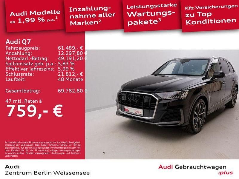 Utilizat 2021 Audi Q7 S-Line SUV | 65.961 EUR - Imagine 1/1