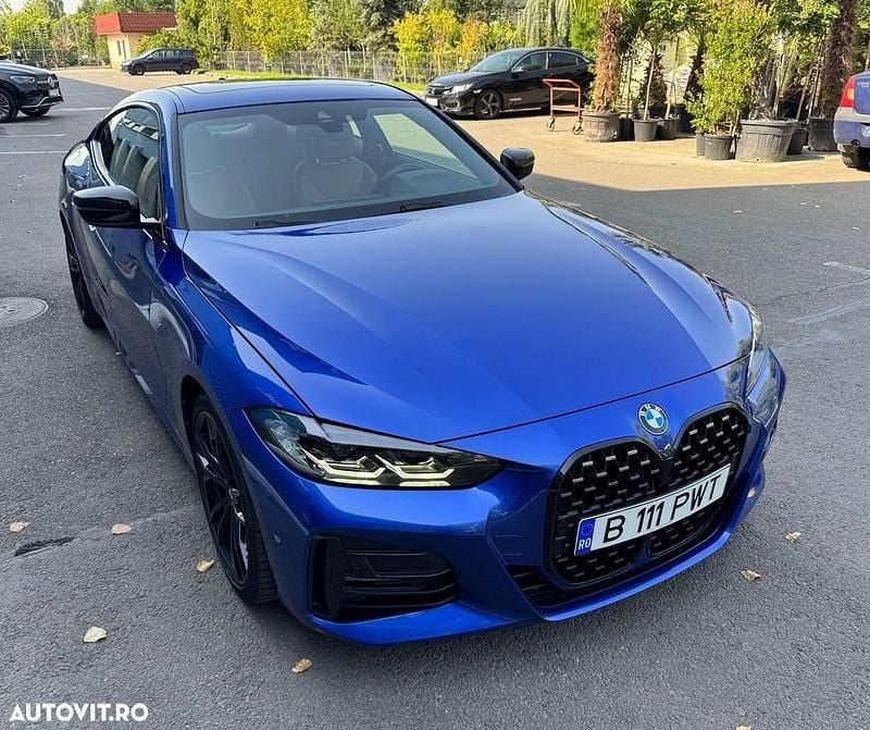 Culoarealbastru Utilizat 2023 BMW 430 M Sport Coupe | 40.500 EUR (Super Preț) - Imagine 1/4