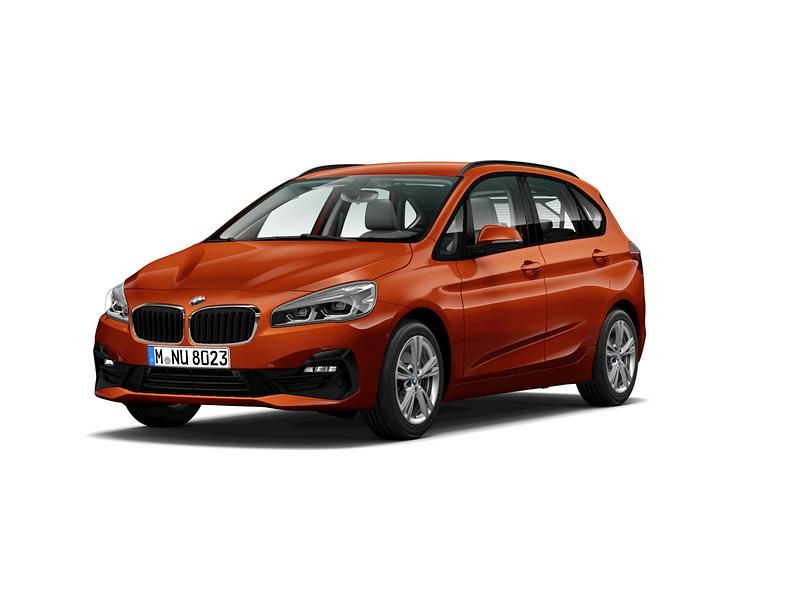 Sunset orange Utilizat 2021 BMW 218 Advantage | 13.980 EUR (Super Preț) - Imagine 1/4