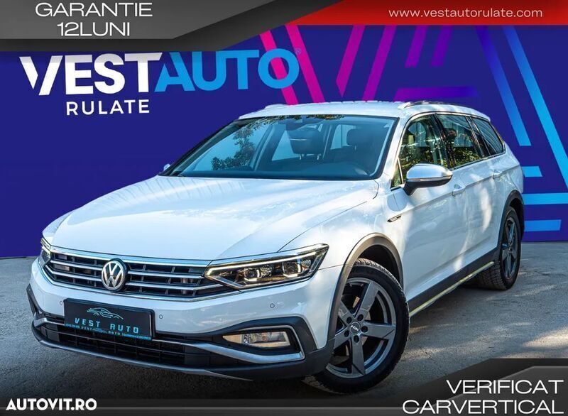 Alb Utilizat 2020 VW Passat Alltrack Break | 14.190 EUR (Preț bun) - Imagine 1/4