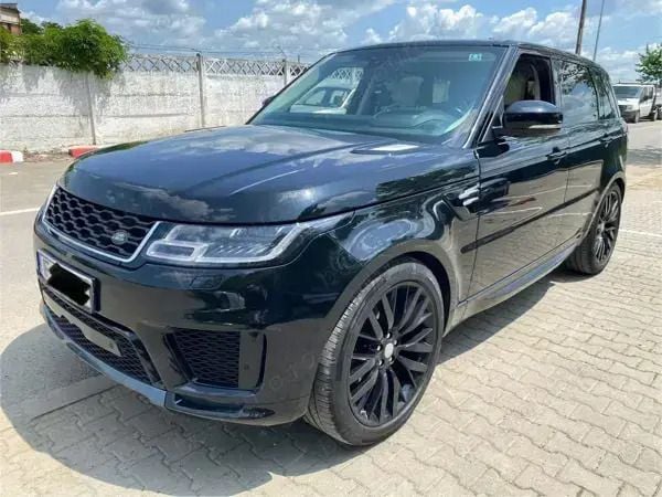 Negru Utilizat 2018 Land Rover Range Rover Sport SVR SUV | 26.900 EUR (Preț bun) - Imagine 1/4