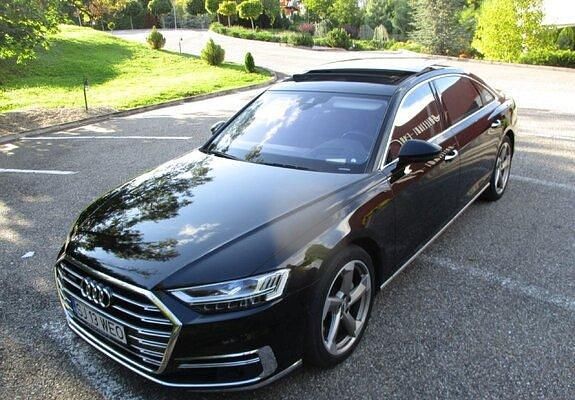 Negru Utilizat 2018 Audi A8L Berlinǎ | 35.950 EUR - Imagine 1/4