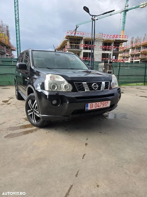 Negru Utilizat 2008 Nissan X-Trail SUV | 5.299 EUR (Preț bun) - Imagine 1/4