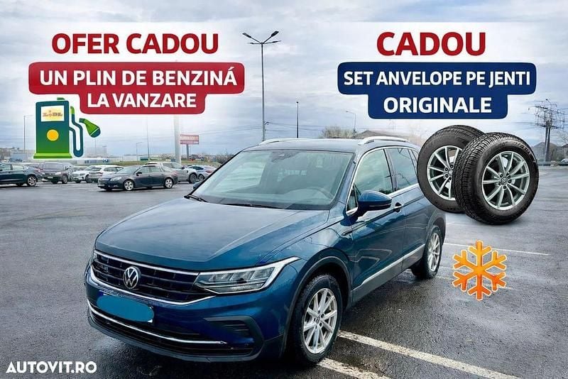 Second-hand VW Tiguan Life 150 CP (110 kW) 2022 Culoareverde SUV