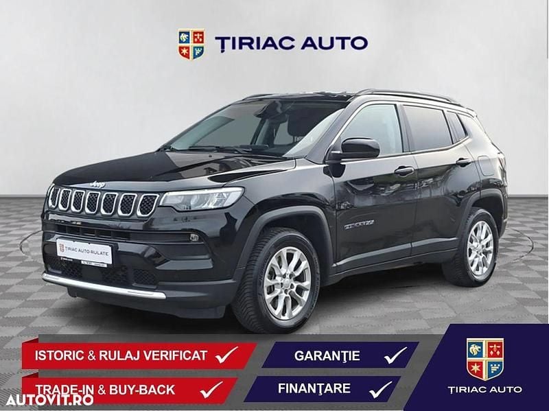 Culoarenegru Second-hand 2022 Jeep Compass Limited SUV | 20.950 EUR (Preț OK) - Imagine 1/4