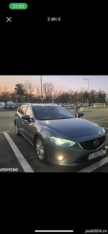 Albastru Utilizat 2014 Mazda 6 Hatchback | 6.200 EUR (Preț OK) - Imagine 1/4