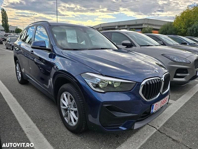 Albastru Utilizat 2021 BMW X1 Advantage SUV | 17.990 EUR (Super Preț) - Imagine 1/4