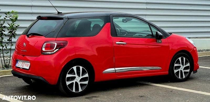 Second-hand Citroën DS3 So Chic 82 CP (60 kW) 2013 Culoarerosu Coupe