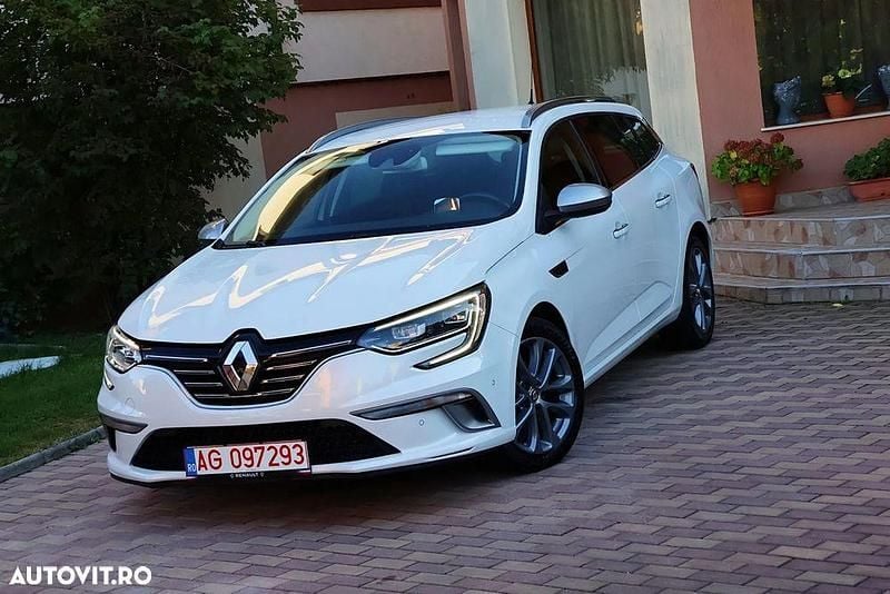 Culoarealb Utilizat 2017 Renault Mégane GrandTour GT-Line Break | 9.499 EUR (Preț OK) - Imagine 1/4