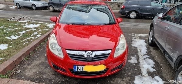 Second-hand Opel Corsa Club 85 CP (62 kW) 2008 Rosu Hatchback