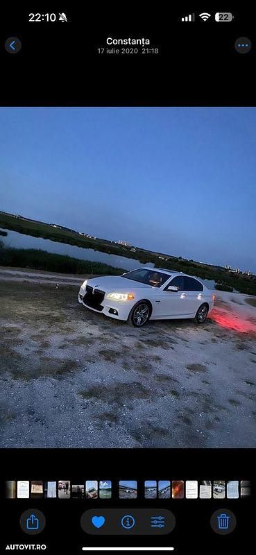 Culoarealb Utilizat 2015 BMW 530 Sport Line Berlinǎ | 14.300 EUR (Preț bun) - Imagine 1/4