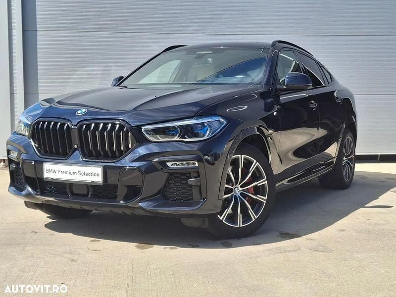 Culoarenegru Utilizat 2020 BMW X6 SUV | 55.660 EUR (Scump) - Imagine 1/4