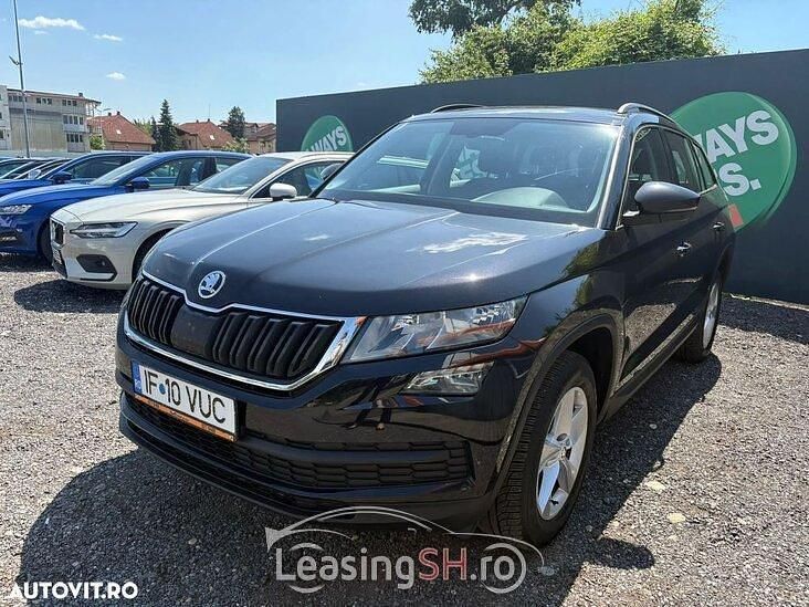 Negru Utilizat 2019 Skoda Kodiaq SE L SUV | 21.000 EUR (Preț bun) - Imagine 1/4