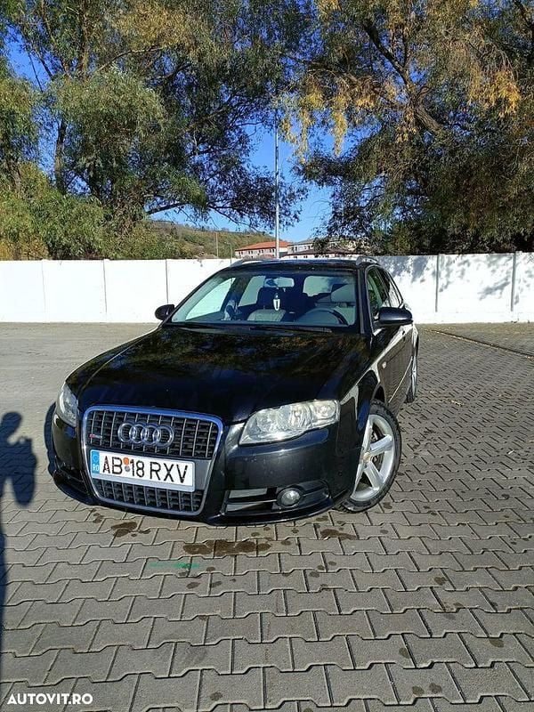 Culoarenegru Utilizat 2007 Audi A4 S-Line Break | 3.450 EUR (Preț OK) - Imagine 1/4