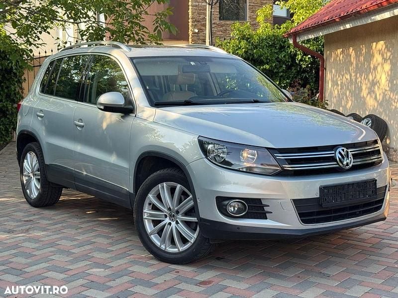 Argint Utilizat 2012 VW Tiguan LOUNGE SUV | 8.650 EUR (Preț OK) - Imagine 1/4