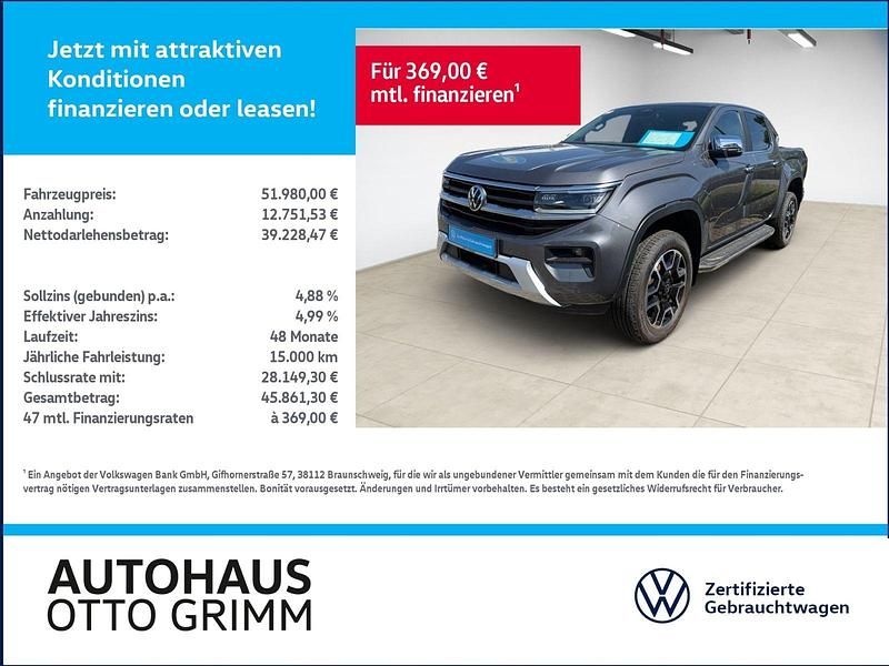 Utilizat 2023 VW Amarok Pickup | 53.550 EUR (Scump) - Imagine 1/1