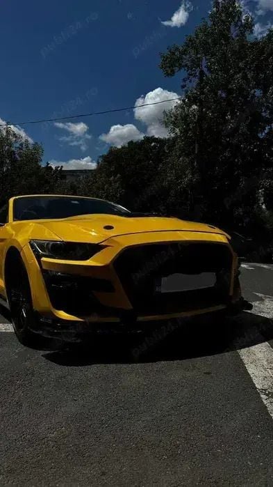 Galben Utilizat 2016 Ford Mustang Convertible Cabrio | 21.499 EUR - Imagine 1/4