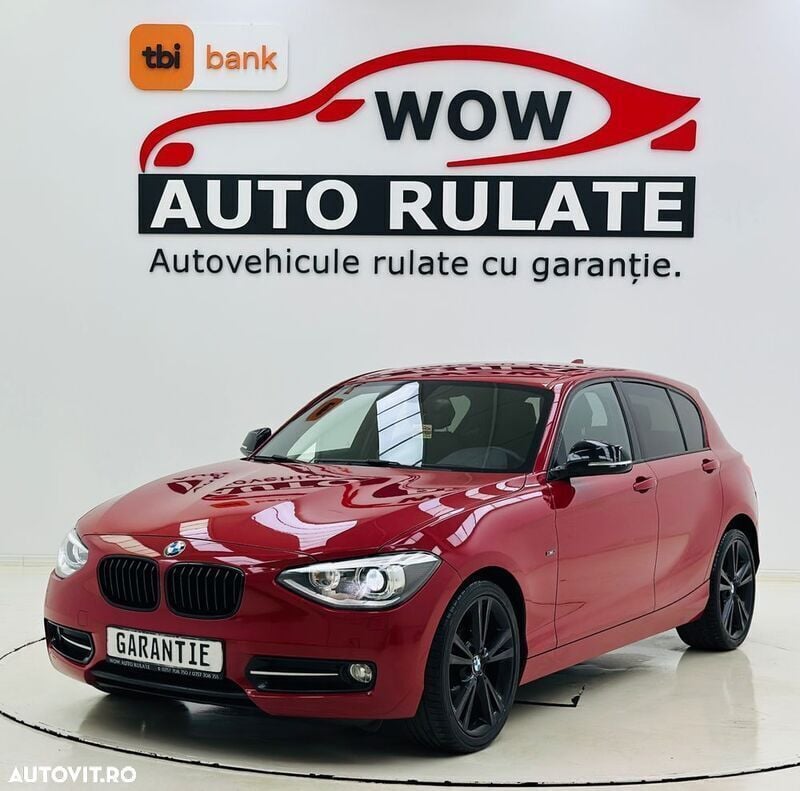 Rosu Utilizat 2013 BMW 114 Sport Line Hatchback | 8.490 EUR - Imagine 1/4