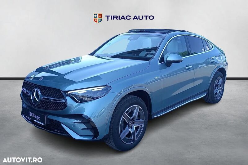 Verde Nouă 2025 Mercedes GLC300 AMG line Coupe | 85.305 EUR (Puțin scump) - Imagine 1/4