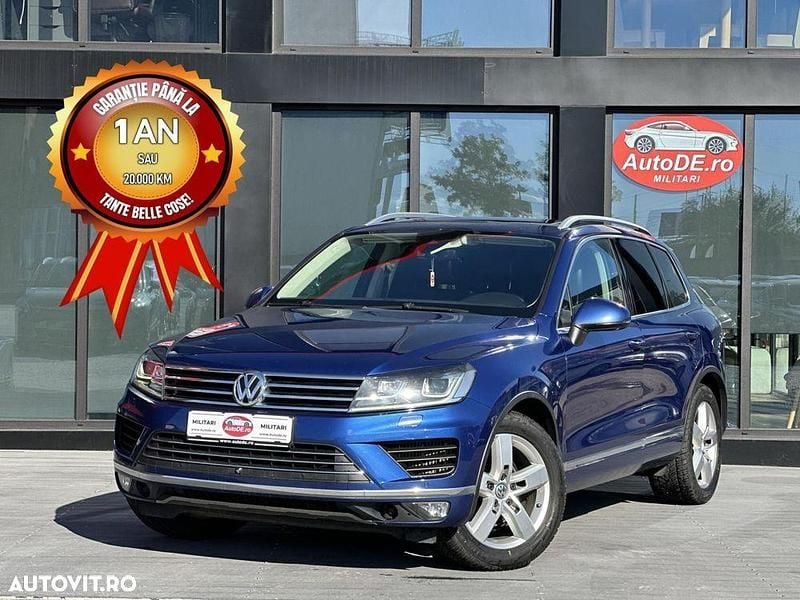 Culoarealbastru Utilizat 2017 VW Touareg SUV | 15.990 EUR (Super Preț) - Imagine 1/4
