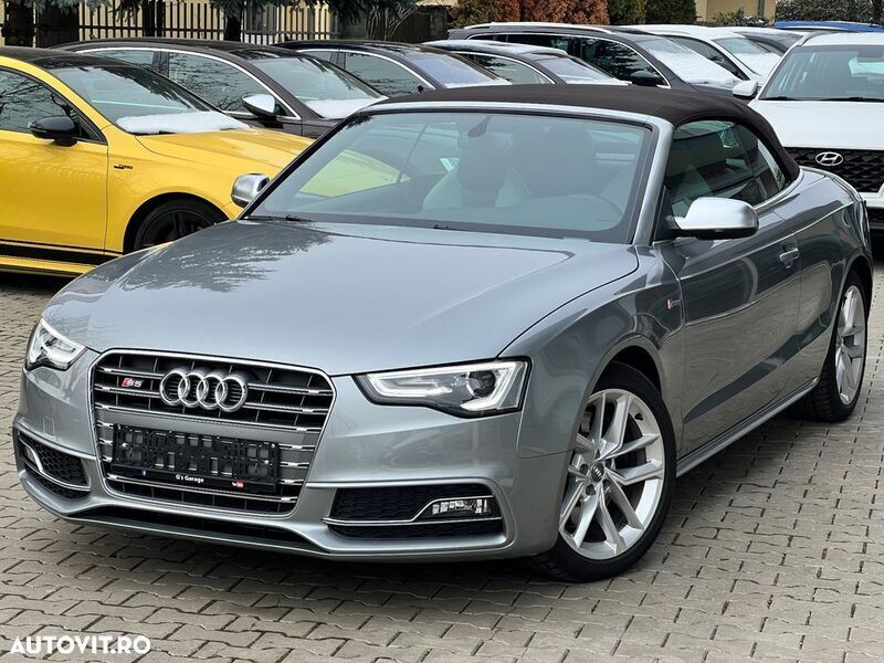 Gri Utilizat 2011 Audi S5 Cabriolet S-Line Cabrio | 16.300 EUR - Imagine 1/4