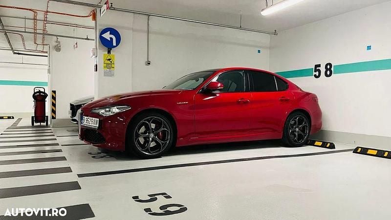 Second-hand Alfa Romeo Giulia Veloce 210 CP (154 kW) 2018 Culoarerosu Berlinǎ