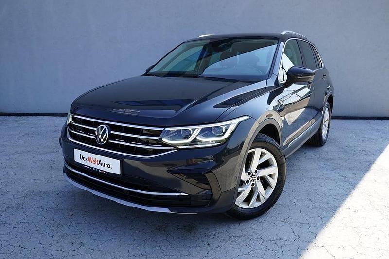 Gri mediu normal Utilizat 2022 VW Tiguan Elegance SUV | 29.650 EUR (Puțin scump) - Imagine 1/4