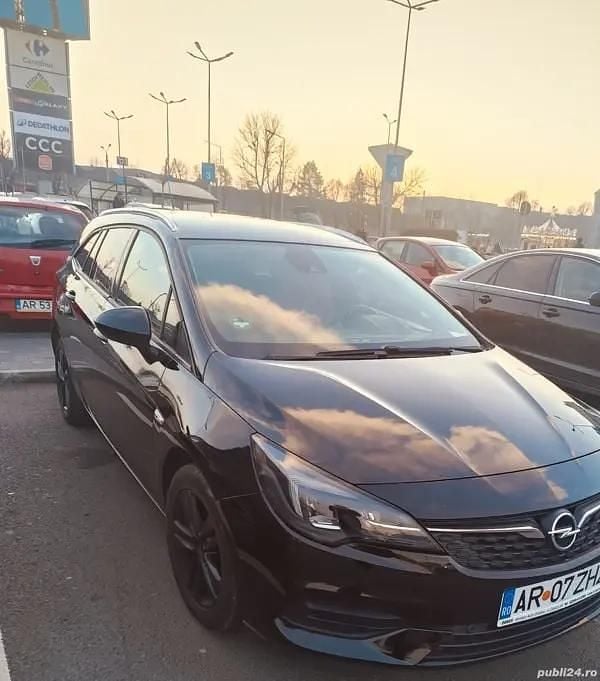 Second-hand Opel Astra Sport 122 CP (89 kW) 2020 Negru Break