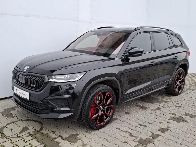 Negru metalic Utilizat 2023 Skoda Kodiaq RS SUV | 40.990 EUR (Preț bun) - Imagine 1/4