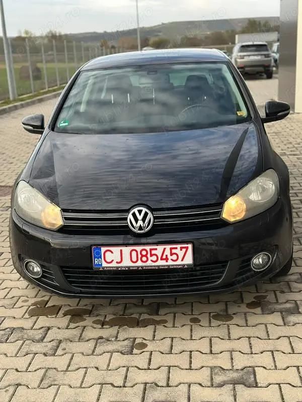Negru Utilizat 2011 VW Golf VI Hatchback | 3.800 EUR (Preț bun) - Imagine 1/4