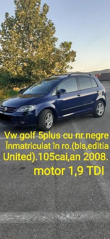 Utilizat 2008 VW Golf VI United Hatchback | 3.500 EUR (Preț OK) - Imagine 1/4