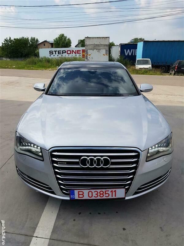 Second-hand Audi A8 Design 372 CP (273 kW) 2011 Argintiu Berlinǎ
