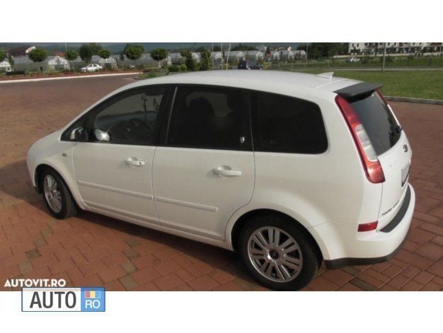 Second-hand Ford C-MAX 90 CP (66 kW) 2007 Alb Monovolum