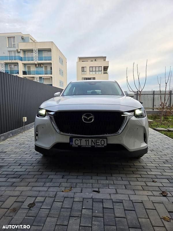 Culoarealb Utilizat 2024 Mazda CX-60 Exclusive-Line SUV | 38.500 EUR - Imagine 1/4
