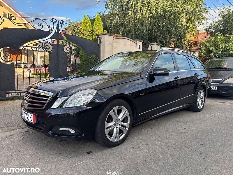 Negru Utilizat 2011 Mercedes E250 Avantgarde Break | 9.400 EUR - Imagine 1/4