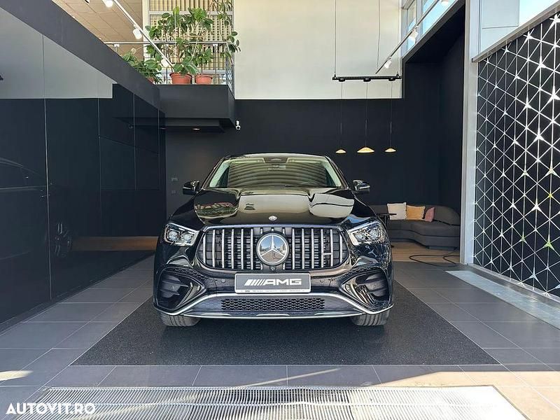 Culoarenegru Nouă 2025 Mercedes GLE53 AMG AMG Line Premium Coupe | 126.549 EUR (Preț OK) - Imagine 1/4
