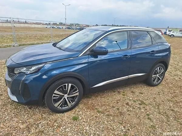 Albastru Utilizat 2021 Peugeot 3008 SUV | 16.500 EUR (Super Preț) - Imagine 1/4