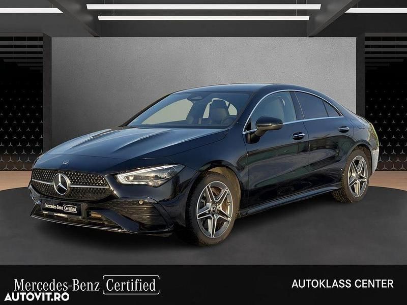 Culoarenegru Utilizat 2024 Mercedes CLA250e AMG line Berlinǎ | 42.900 EUR (Preț bun) - Imagine 1/3