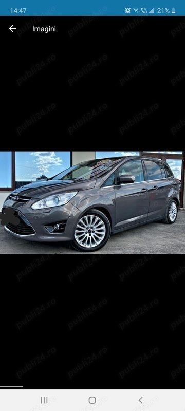 Second-hand Ford Grand C-Max 140 CP (102 kW) 2013 Monovolum