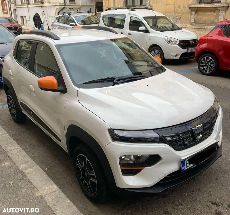 Culoarealb Utilizat 2022 Dacia Spring Expression Hatchback | 8.499 EUR (Preț OK) - Imagine 1/3