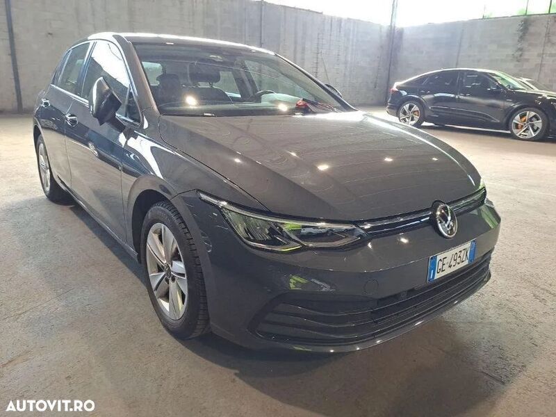 Gri Utilizat 2021 VW Golf VIII Life Hatchback | 20.825 EUR (Preț OK) - Imagine 1/4
