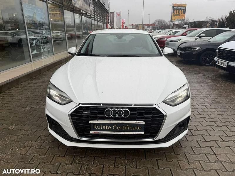 Second-hand Audi A5 S-Line 204 CP (150 kW) 2021 Culoarealb Coupe