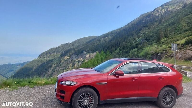Rosu Utilizat 2018 Jaguar F-Pace Prestige SUV | 17.500 EUR - Imagine 1/4
