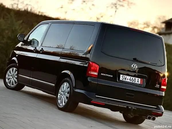 Second-hand VW Multivan 180 CP (132 kW) 2014 Negru Van
