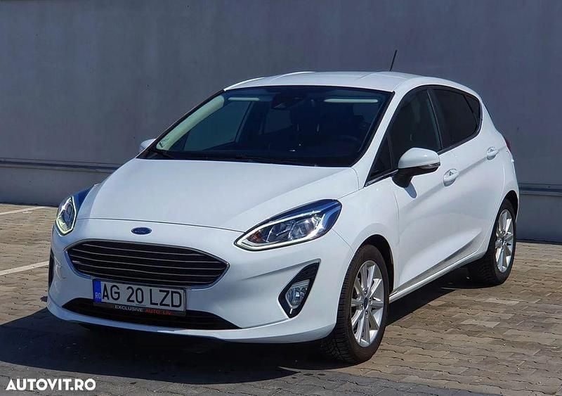 Alb Utilizat 2020 Ford Fiesta Titanium Hatchback | 7.490 EUR (Super Preț) - Imagine 1/4