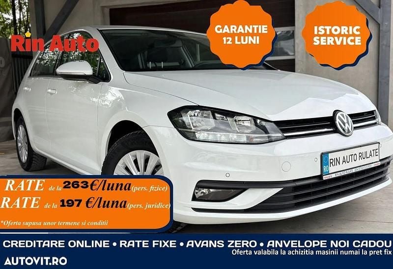 Culoarealb Utilizat 2020 VW Golf VII Comfortline Hatchback | 11.490 EUR (Preț bun) - Imagine 1/4