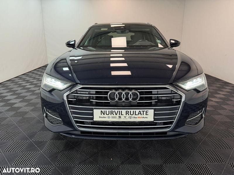 Culoarealbastru Second-hand 2021 Audi A6 Design Break | 35.937 EUR (Preț OK) - Imagine 1/4